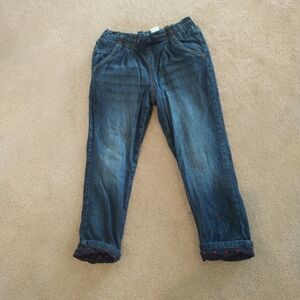 Girl's 5T Fleece Lined Jeans